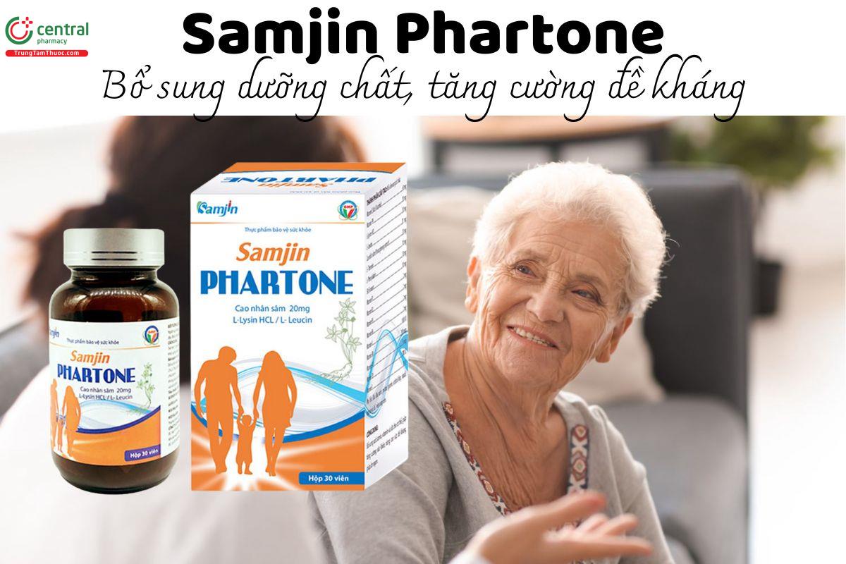Samjin Phartone - Bổ sung dưỡng chất, tăng cường đề kháng