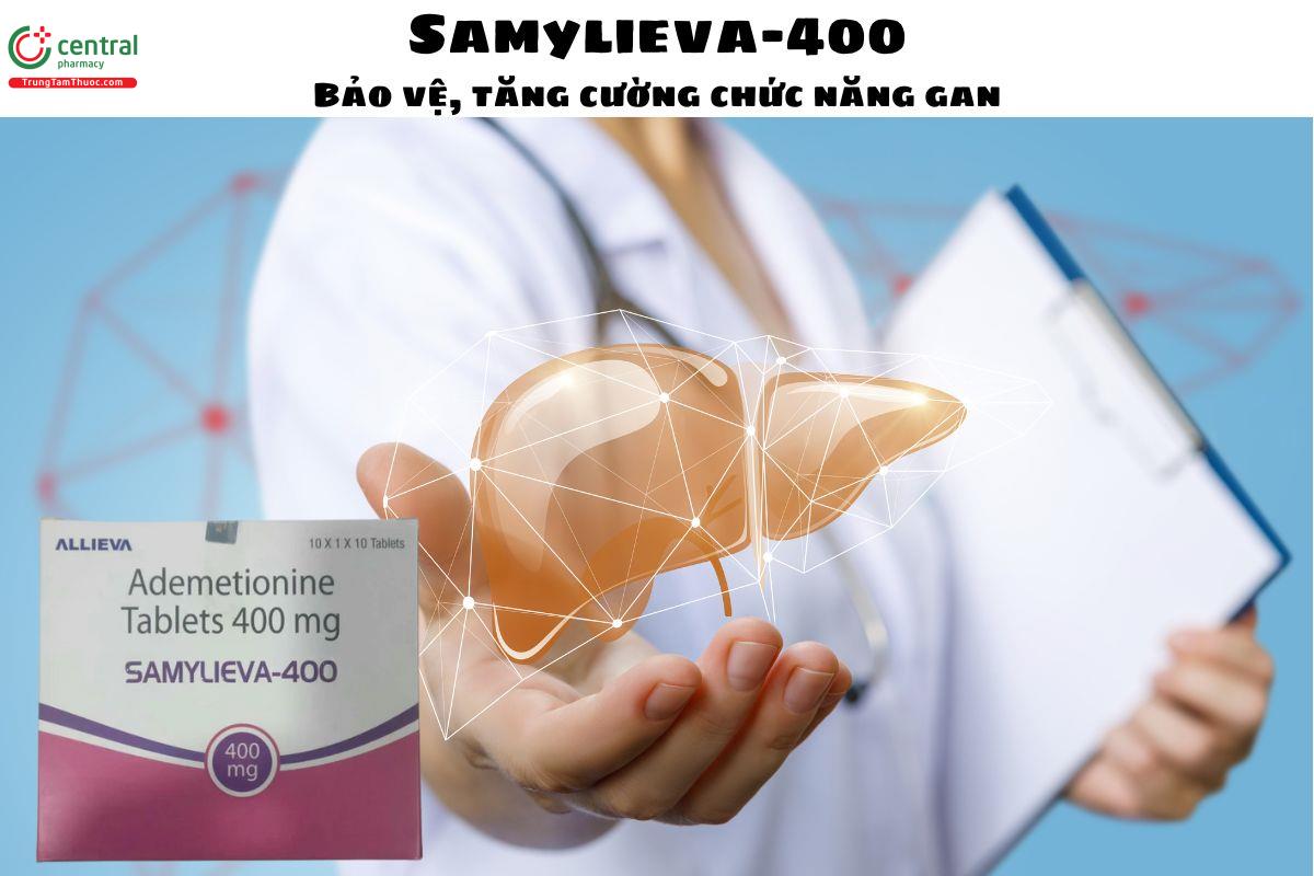 Thuốc Samylieva-400 - Giúp bảo vệ và tăng cường chức năng gan mật