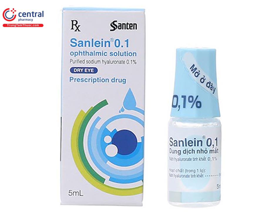 Thuốc nhỏ mắt Sanlein 0.1