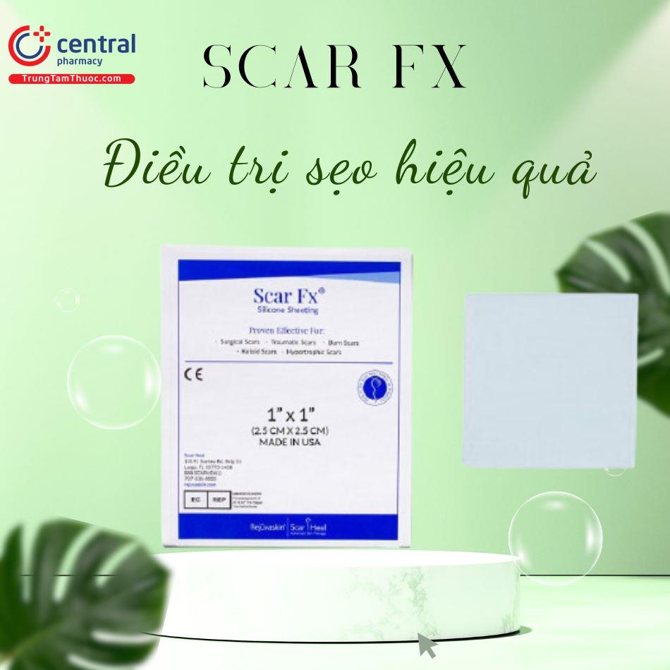 Miếng dán sẹo Scar FX giúp cải thiện tình trạng sẹo hiệu quả