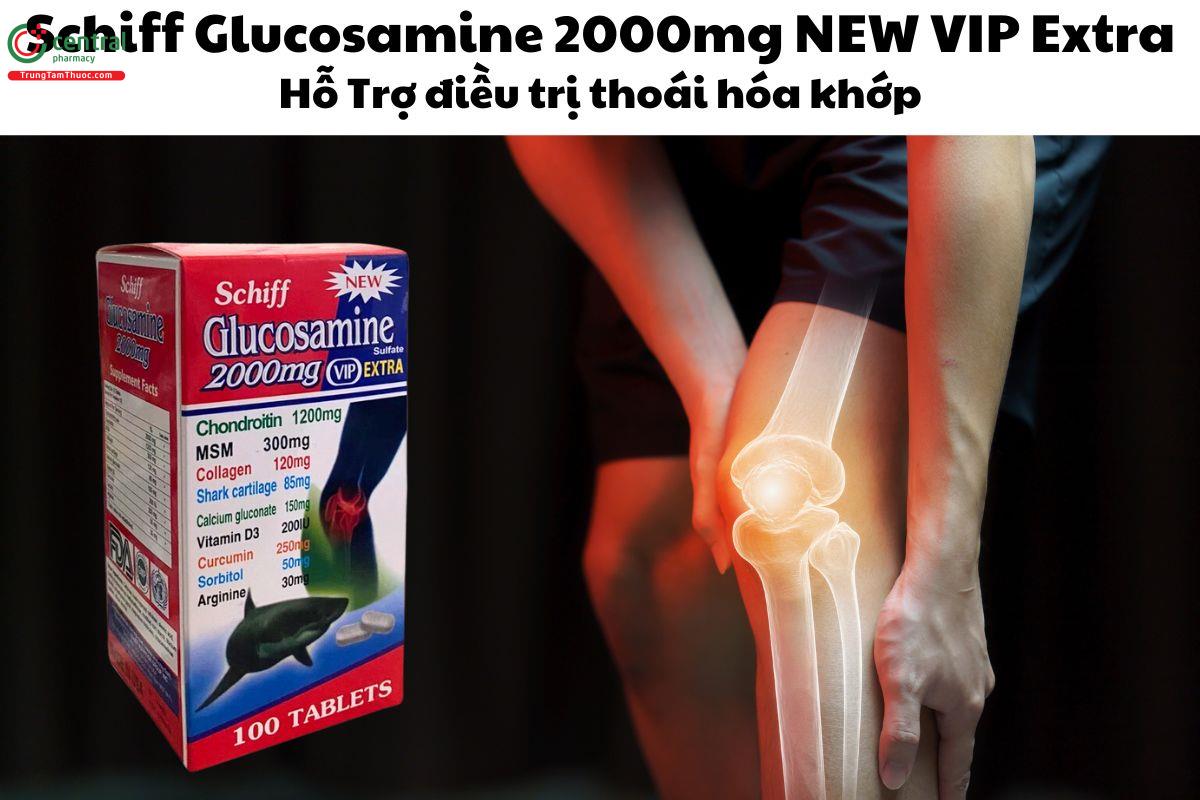 Schiff Glucosamine 2000mg NEW VIP Extra chỉ định