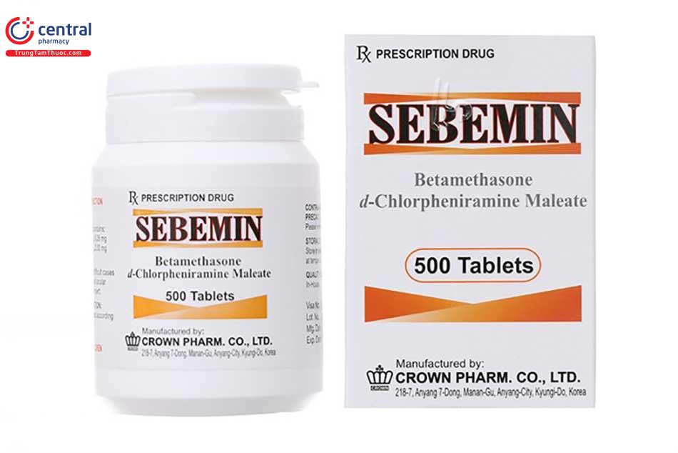 Hình ảnh thuốc Sebemin
