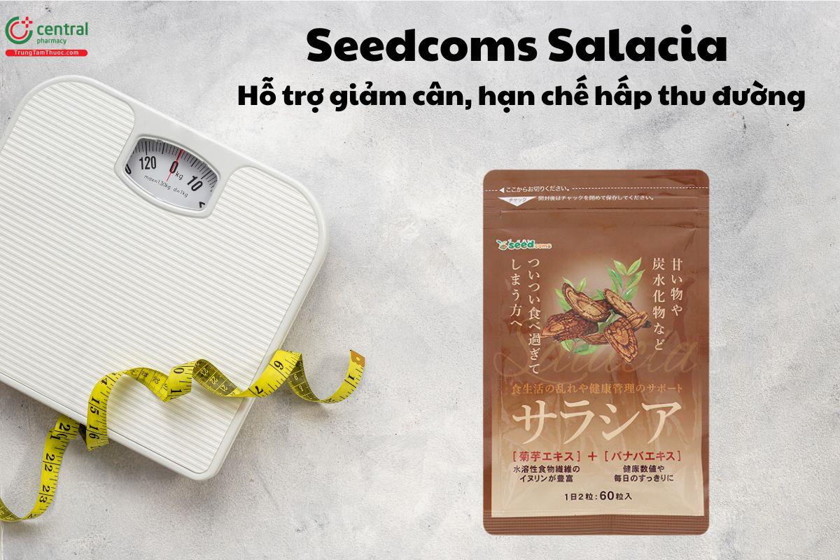 Seedcoms Salacia - Giúp hỗ trợ giảm cân, hạn chế hấp thu đường