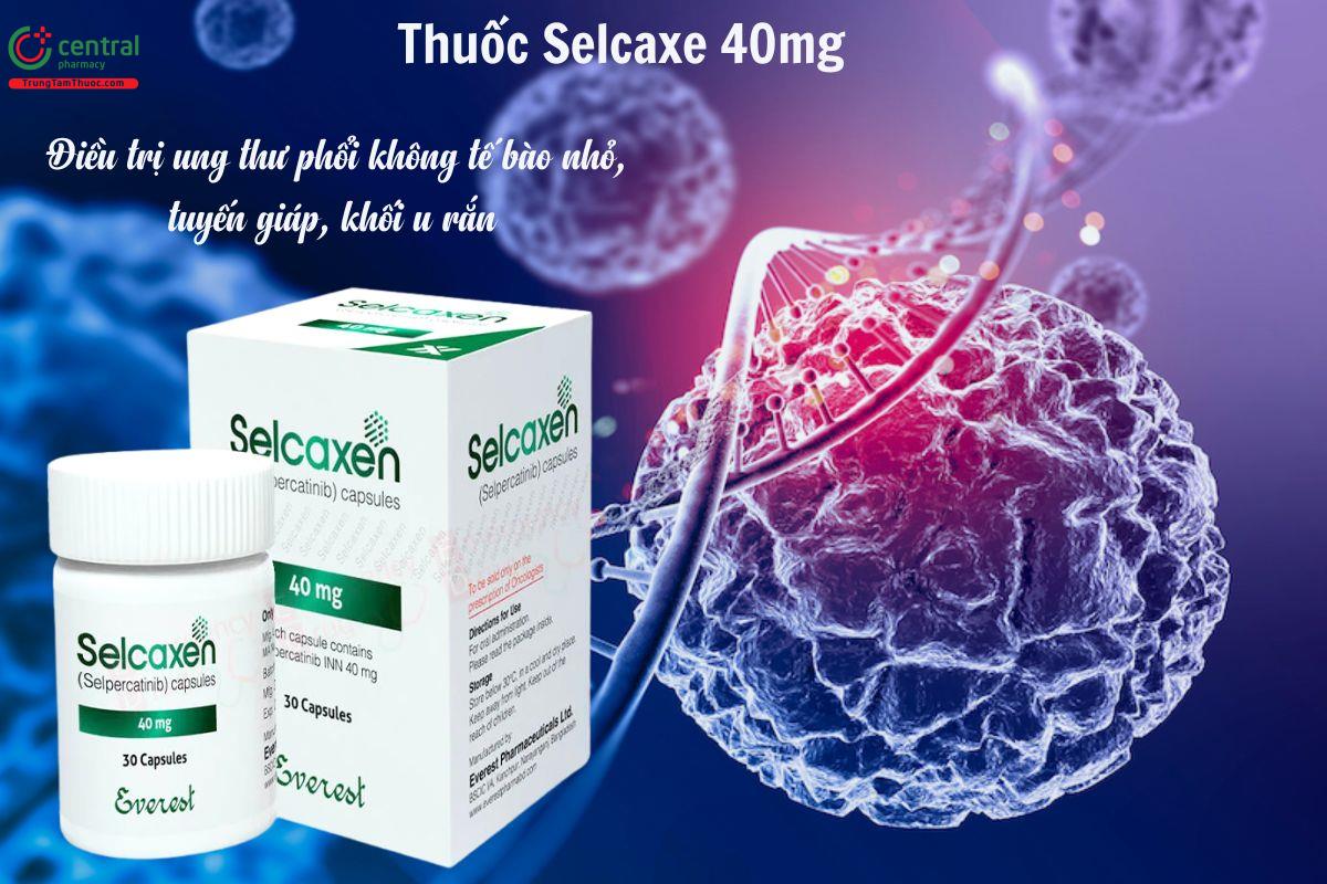 Chỉ định của thuốc Selcaxen 40mg