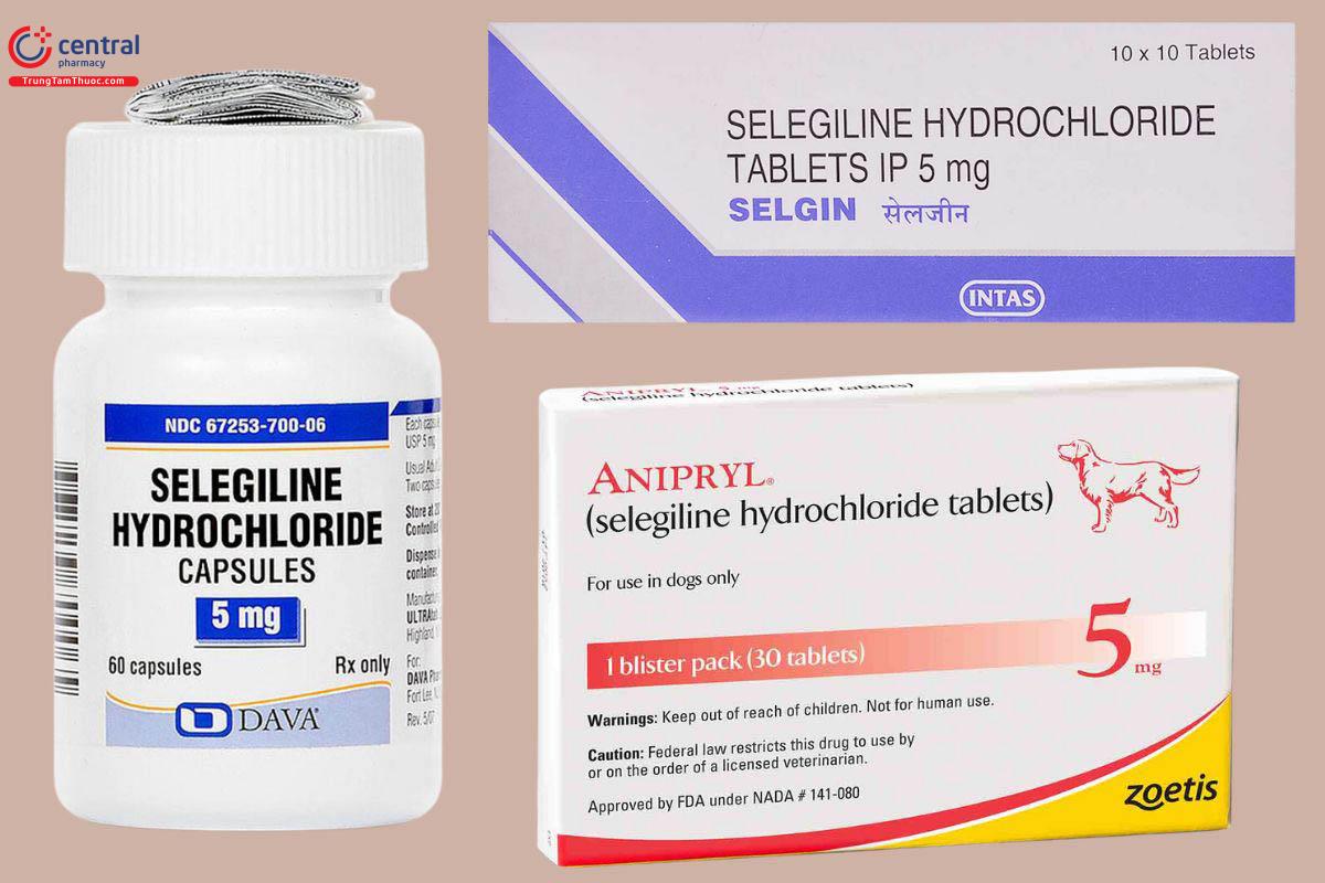 Một số thuốc chứa Selegiline