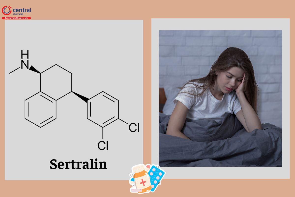 Sertraline điều trị rối loạn trầm cảm