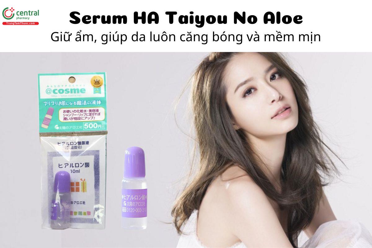 Serum HA Taiyou No Aloe - Giữ ẩm, giúp da luôn căng bóng và mềm mịn