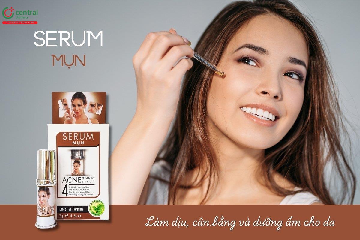 Serum Mụn Thorakao hỗ trợ kiểm soát dầu thừa, làm dịu và kiểm soát mụn