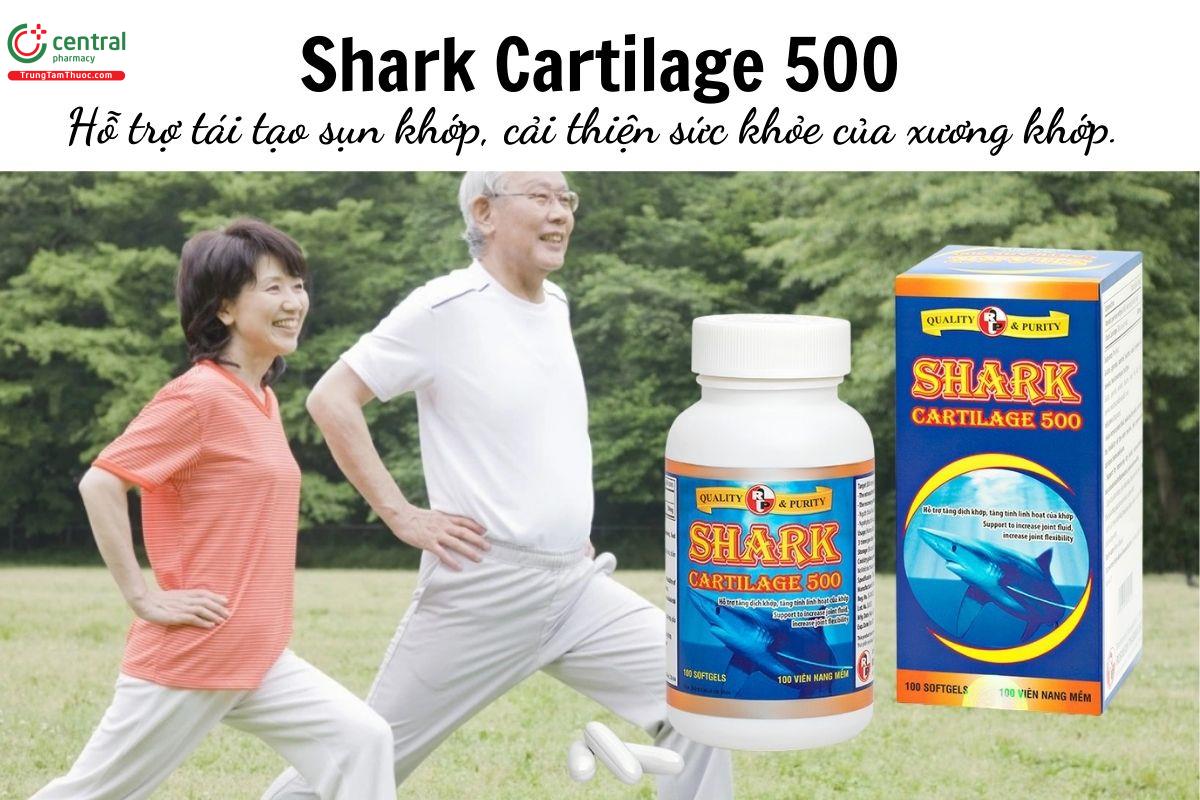 Shark Cartilage 500 Robinson Pharma USA - Phòng ngừa thoái hóa khớp