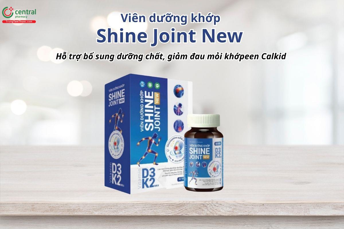 Viên dưỡng khớp Shine Joint New hỗ trợ bổ sung dưỡng chất, giảm đau mỏi khớp