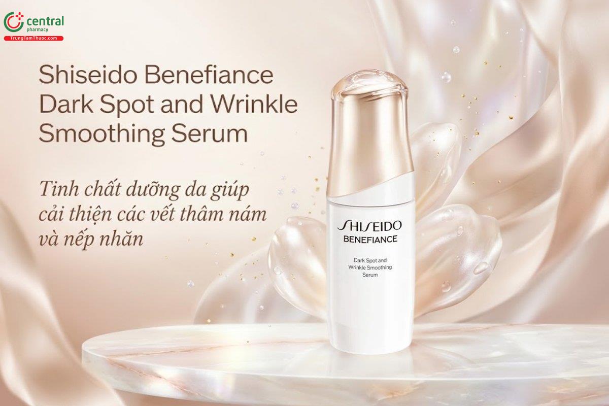 Shiseido Benefiance Dark Spot and Wrinkle Smoothing Serum làm mờ nhăn