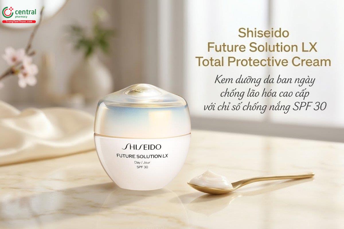 Shiseido Future Solution LX Total Protective Cream chăm sóc và bảo vệ da