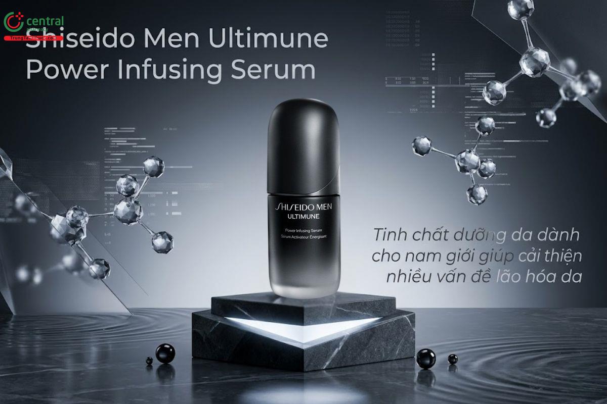 Shiseido Men Ultimune Power Infusing Serum chống lão hoá, làm đẹp da