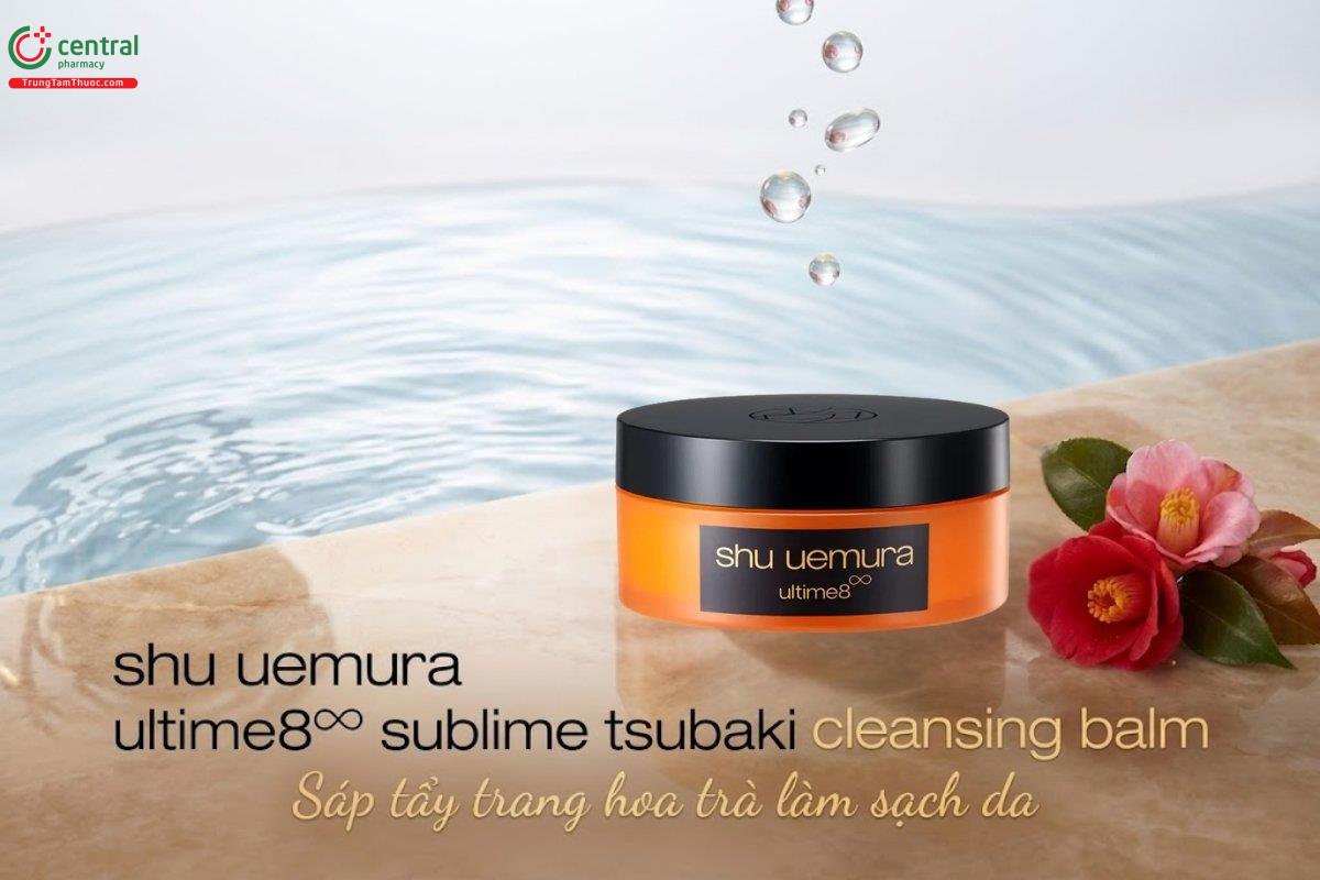 shu uemura ultime8∞ sublime tsubaki cleansing balm làm sạch sâu cho da