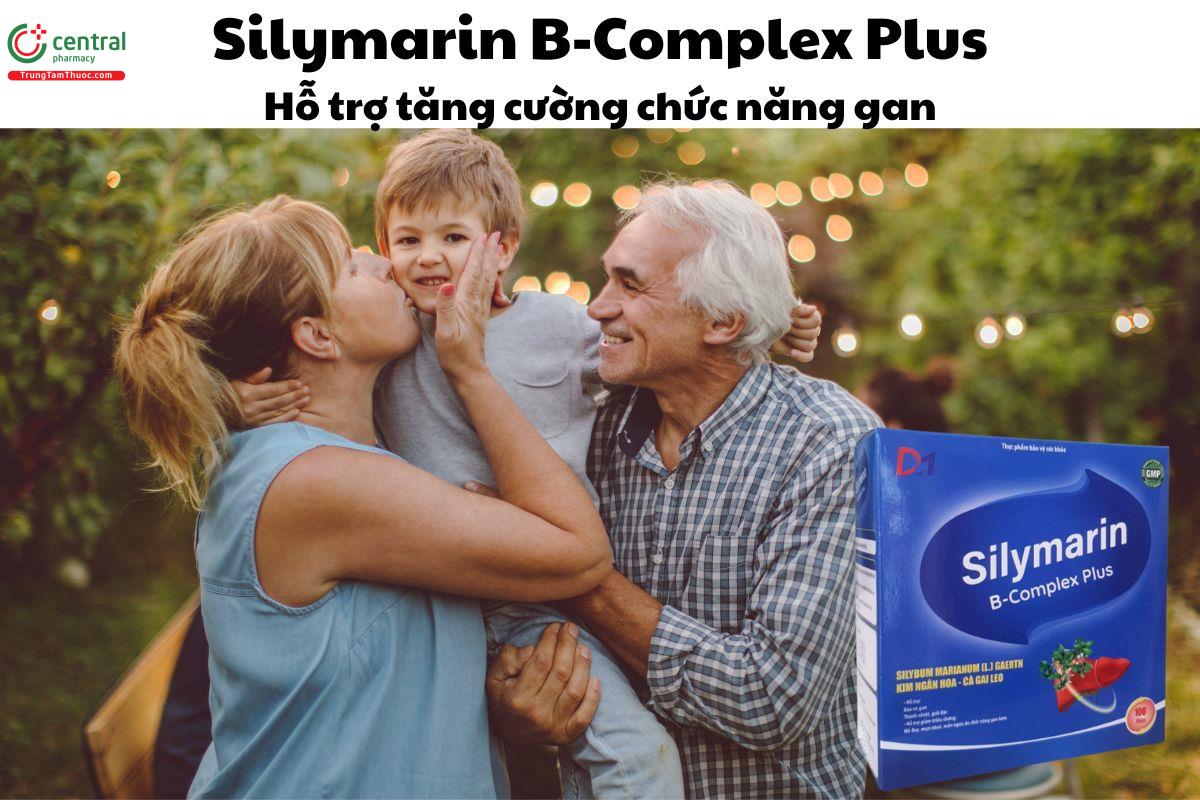 Silymarin B-Complex Plus - Giải độc gian, tăng cường chức năng gan