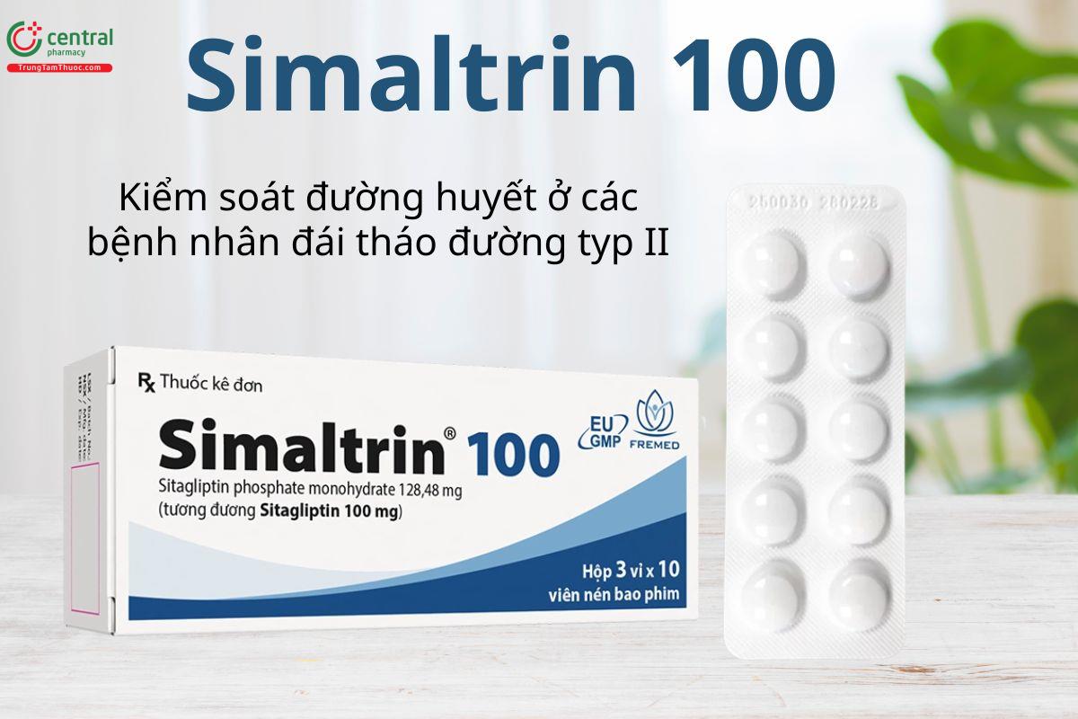Simaltrin 100 giúp kiểm soát đường huyết ở bệnh nhân đái tháo đường typ II