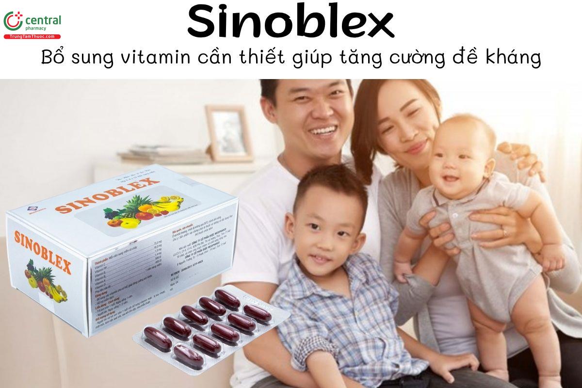 Sinoblex - Bổ sung vitamin cần thiết giúp tăng cường đề kháng