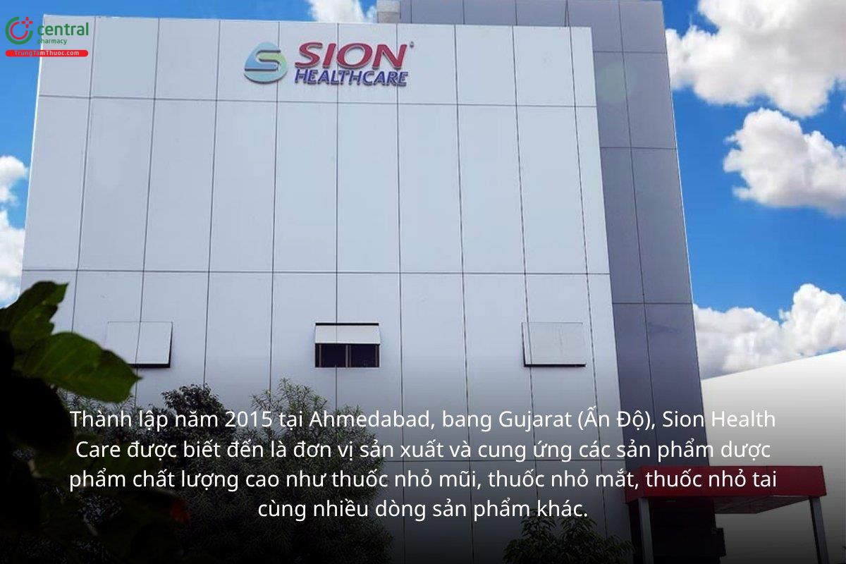 Sion Health Care được biết đến là đơn vị sản xuất và cung ứng các sản phẩm dược phẩm chất lượng cao