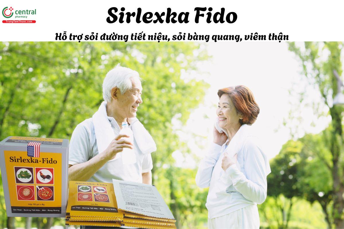 Sirlexka Fido - Giảm  cơ thể loại bỏ các cặn bã hình thành sỏi