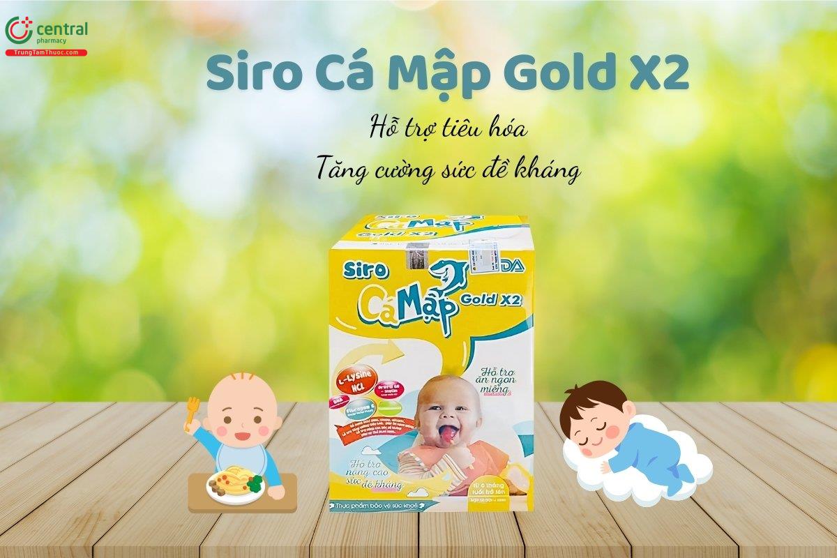 Siro Cá Mập Gold X2