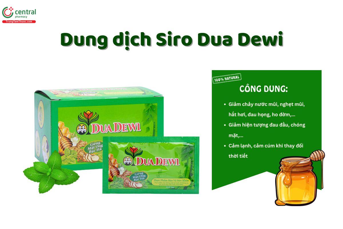 Siro Dua Dewi có tốt không?