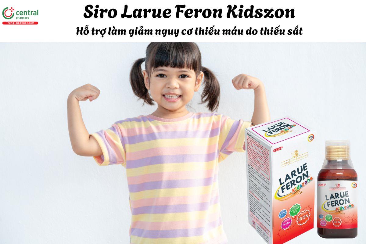Larue Feron Kidszon - Bổ sung sắt và các vitamin cần thiết cho cơ thể