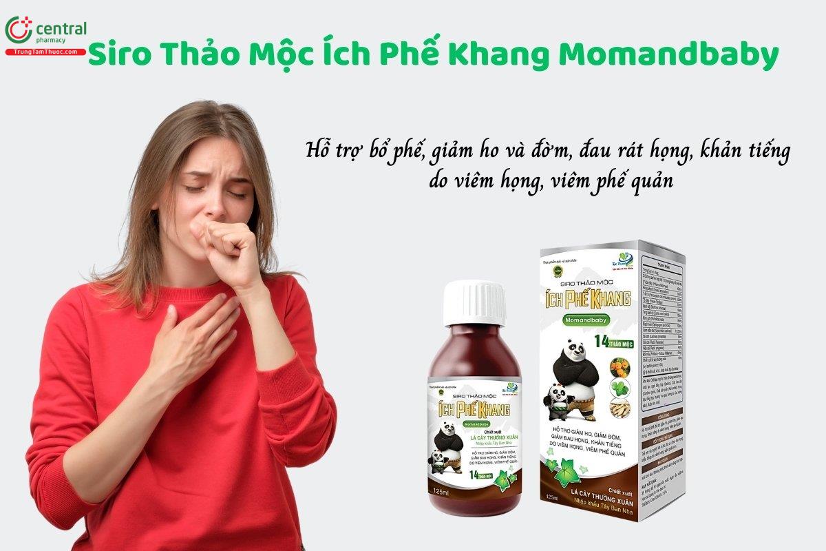 Siro Thảo Mộc Ích Phế Khang Momandbaby