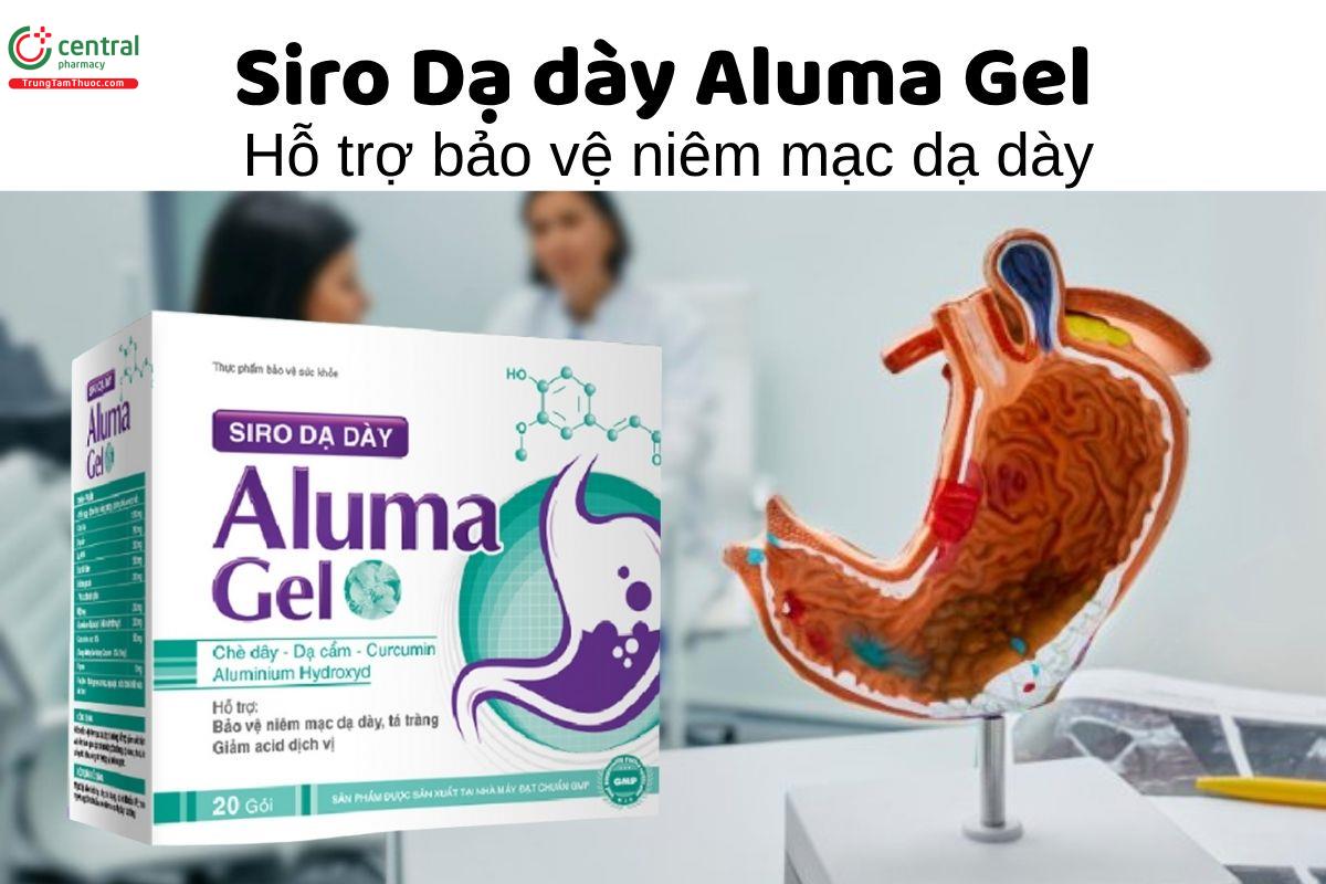 Siro Dạ dày Aluma Gel - Hỗ trợ bảo vệ niêm mạc dạ dày