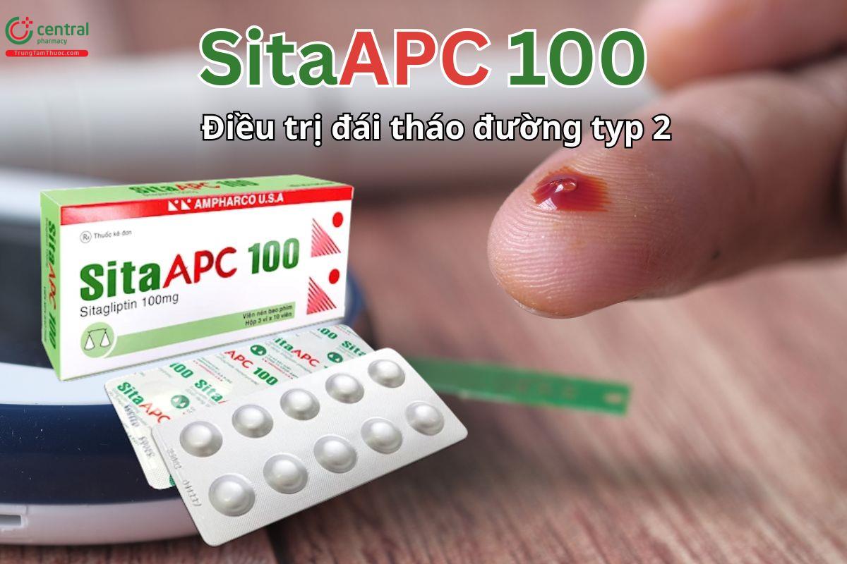 SitaAPC 100 kiểm soát đường huyết ở bệnh nhân đái tháo đường typ 2