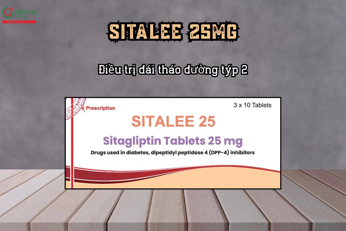 Thuốc điều trị đái tháo đường týp 2 Sitalee 25mg