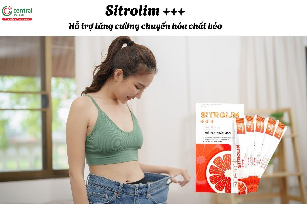 Sitrolim +++ - tăng cường chuyển hóa chất béo, thúc đẩy giảm cân