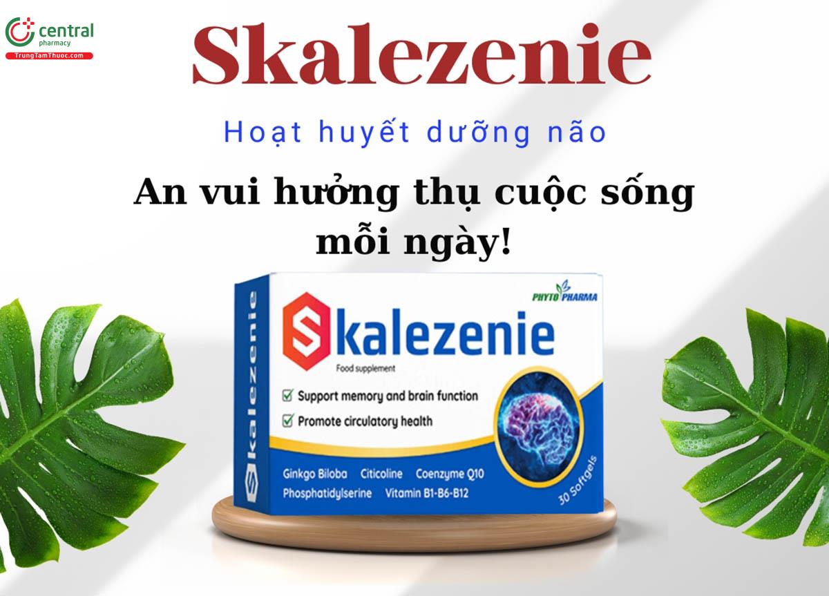 Skalezenie - Tăng cường tuần hoàn máu não, ngừa suy giảm trí nhớ