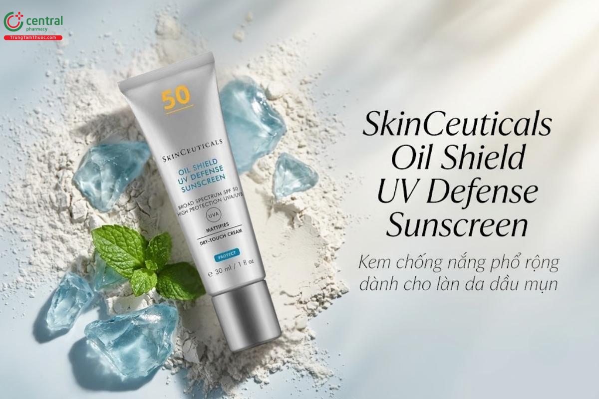 Kem chống nắng SkinCeuticals Oil Shield UV Defense Sunscreen bảo vệ da