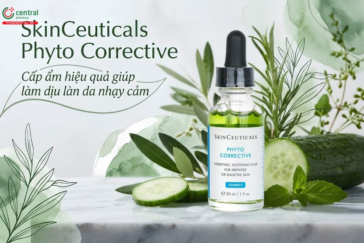 SkinCeuticals Phyto Corrective giúp làm dịu làn da, bổ sung độ ẩm