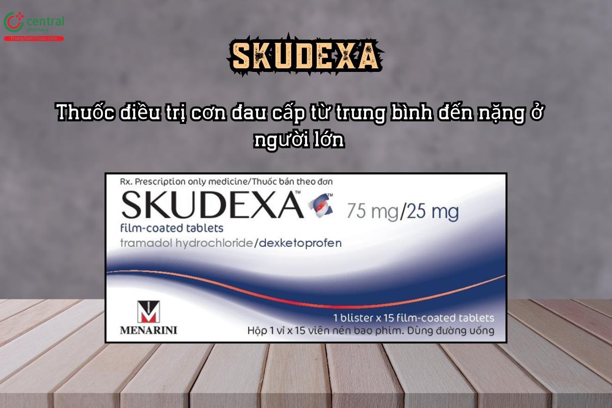 Thuốc giảm đau cấp Skudexa