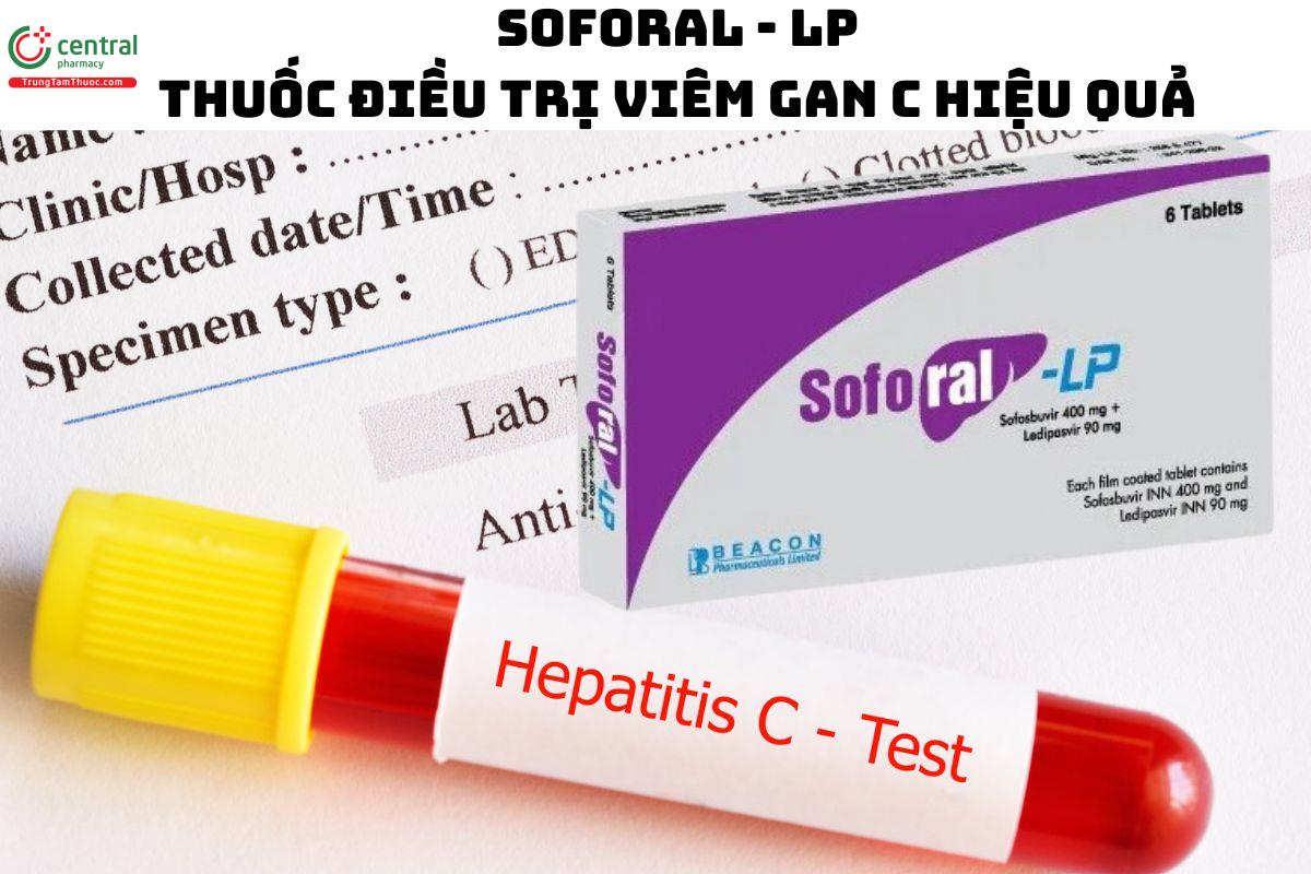 Thuốc Soforal - LP - Điều trị cho người mắc viêm gan C virus