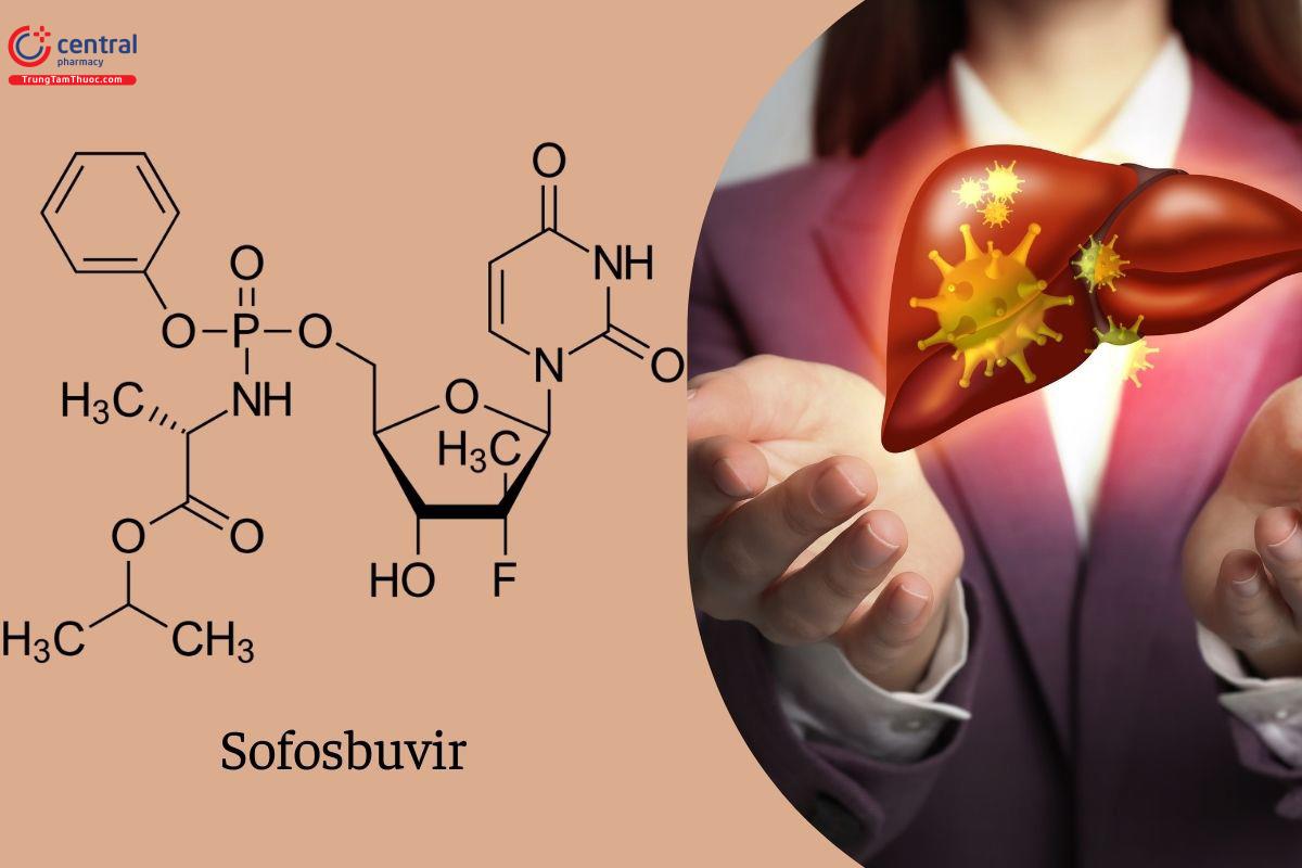 Sofosbuvir giúp điều trị viêm gan C