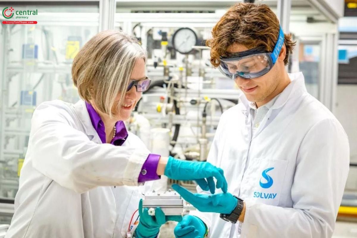 Solvay luôn coi trọng sự đổi mới, sáng tạo và khả năng làm việc nhóm