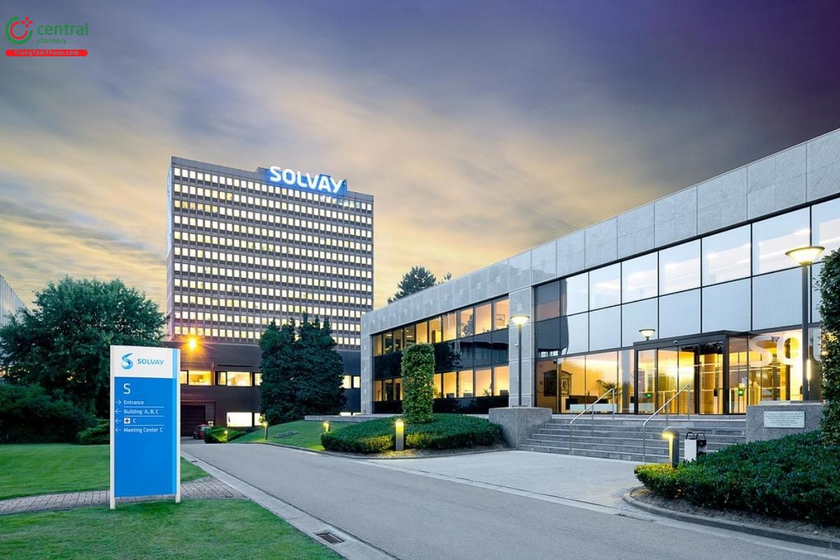 Trụ sở chính của Solvay tại Bỉ