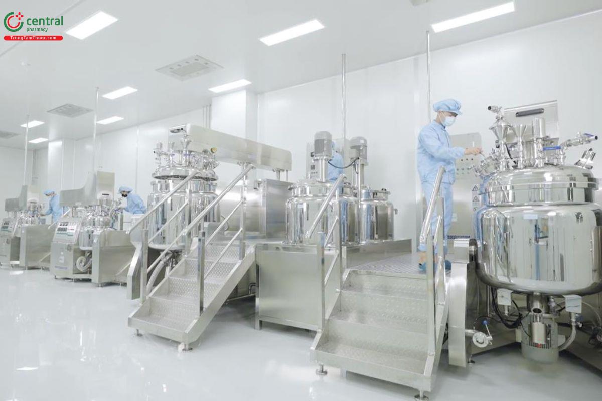 Công nghệ sản xuất hiện đại của Soskin Laboratoire Dermatologique
