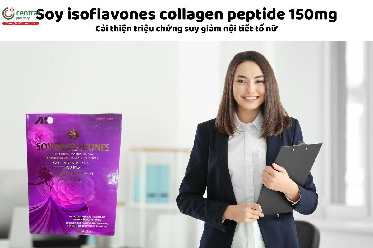 Soy Isoglavones Akopha - Giảm các triệu chứng do suy giảm nội tiết tố