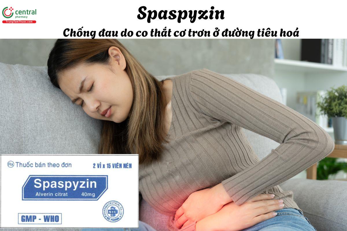 Thuốc Spaspyzin 40mg - Điều trị các cơn đau do co thắt cơ trơn