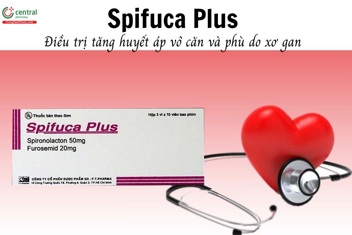 Thuốc Spifuca Plus - Điều trị tăng huyết áp vô căn và phù do xơ gan