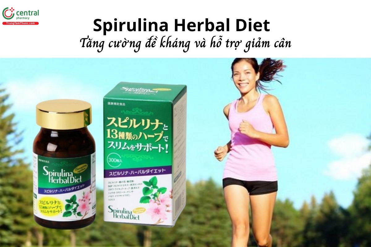 Spirulina Herbal Diet - Tăng cường đề kháng và thanh lọc cơ thể