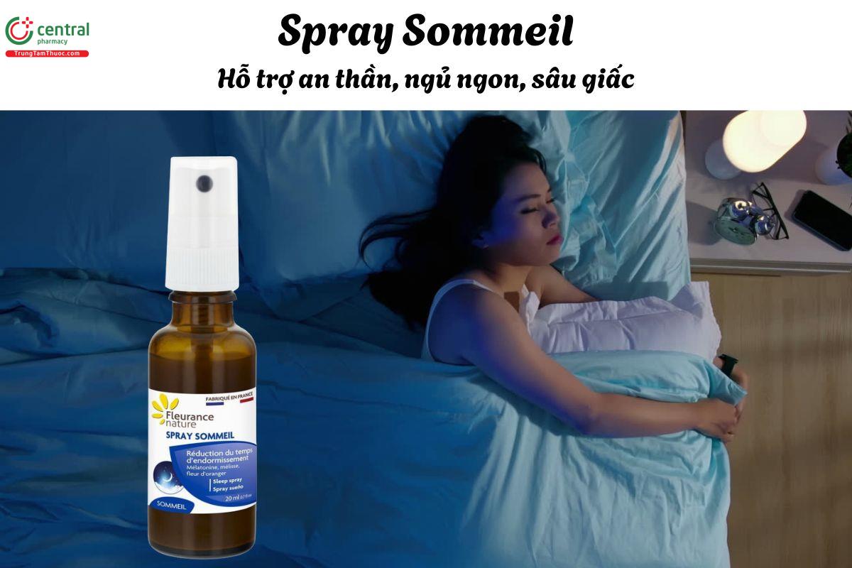Spray Sommeil - Giúp cải thiện chất lượng giấc ngủ, ngủ ngon giấc