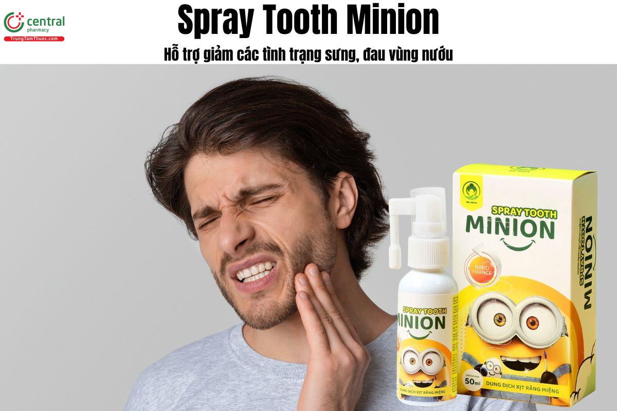 Xịt Răng Miệng Spray Tooth Minion - Giúp làm thơm, sạch răng miệng