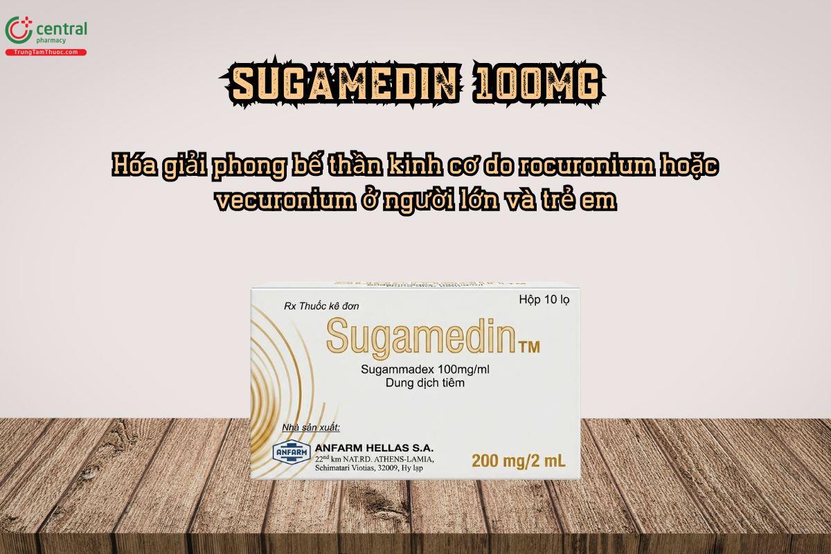 Hóa giải phong bế thần kinh cơ bằng thuốc Sugamedin 100mg hoạt chất Sugammadex