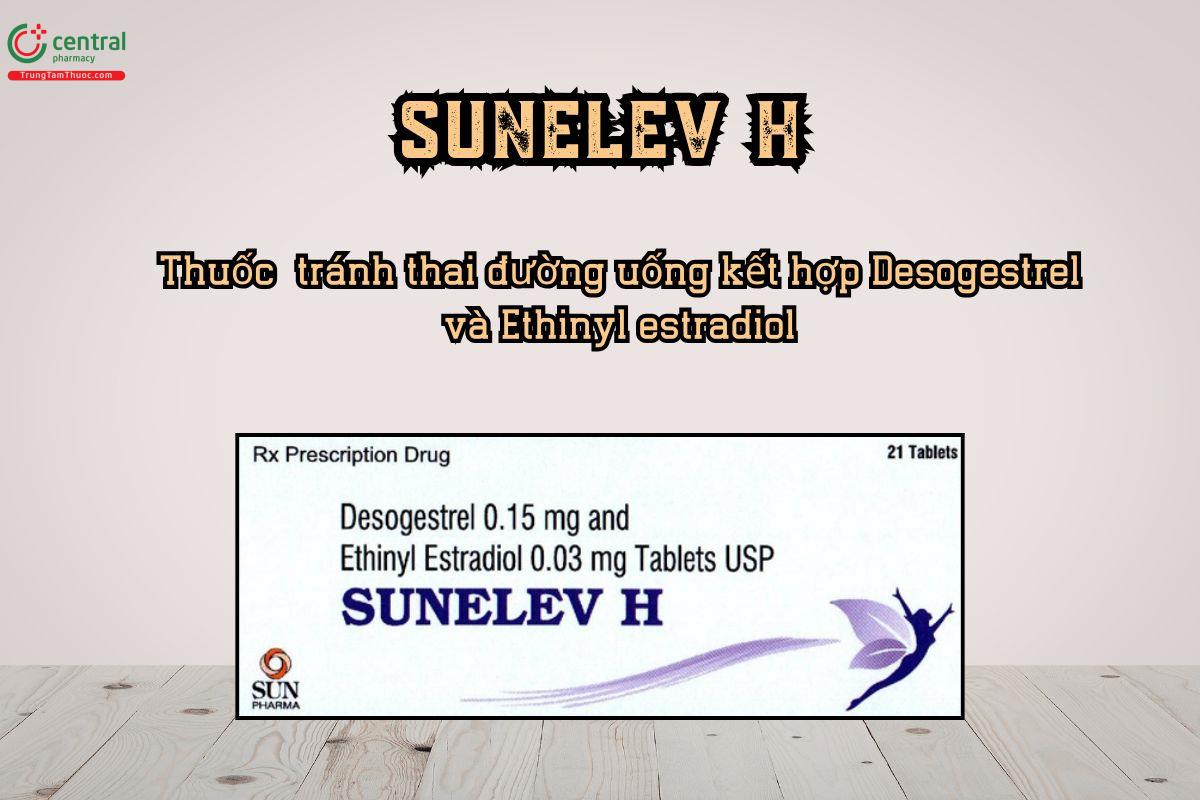 Sunelev H là một loại thuốc tránh thai nội tiết dạng phối hợp
