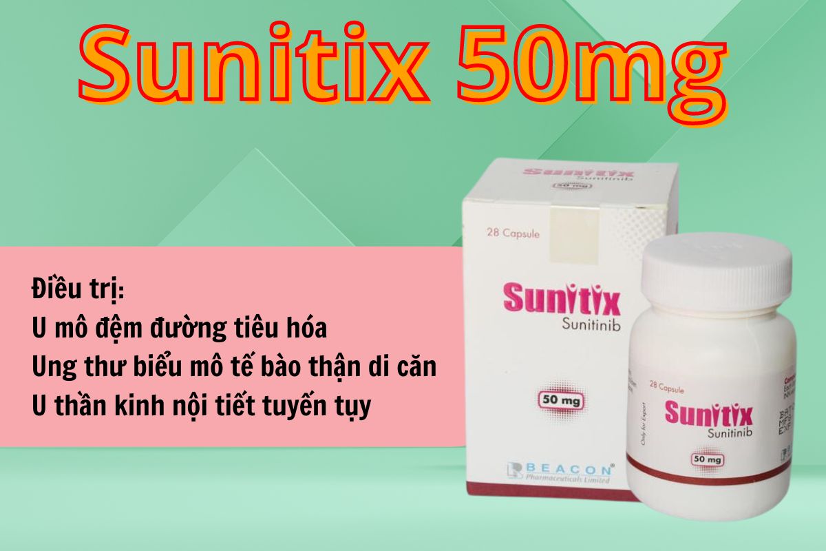 Thuốc Sunitix 50mg