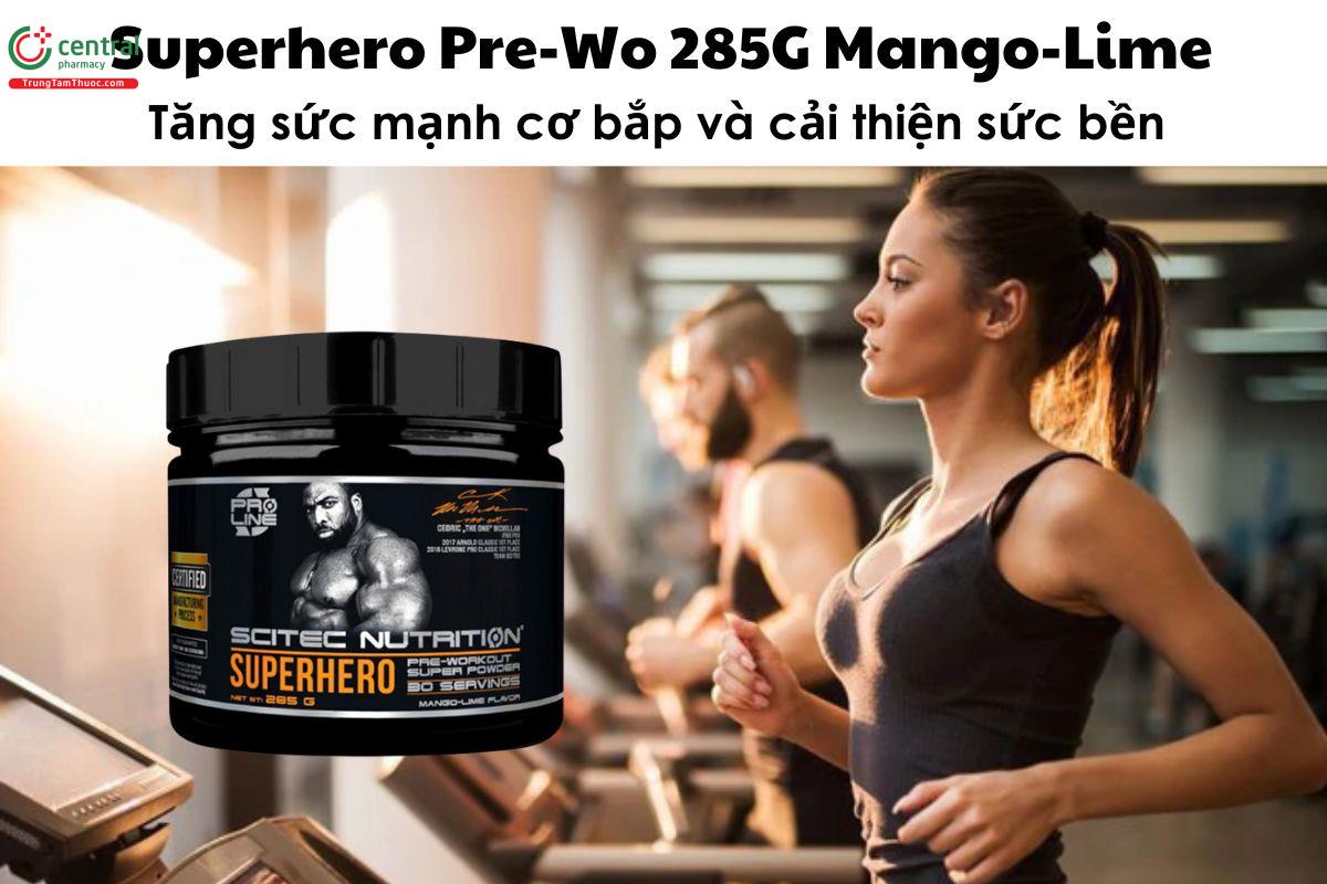 Superhero Pre-Wo 285G Mango-Lime - Hỗ trợ cải thiện sức bền